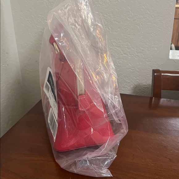 Dooney & Bourke Red Dome Satchel - Picture 3 of 8